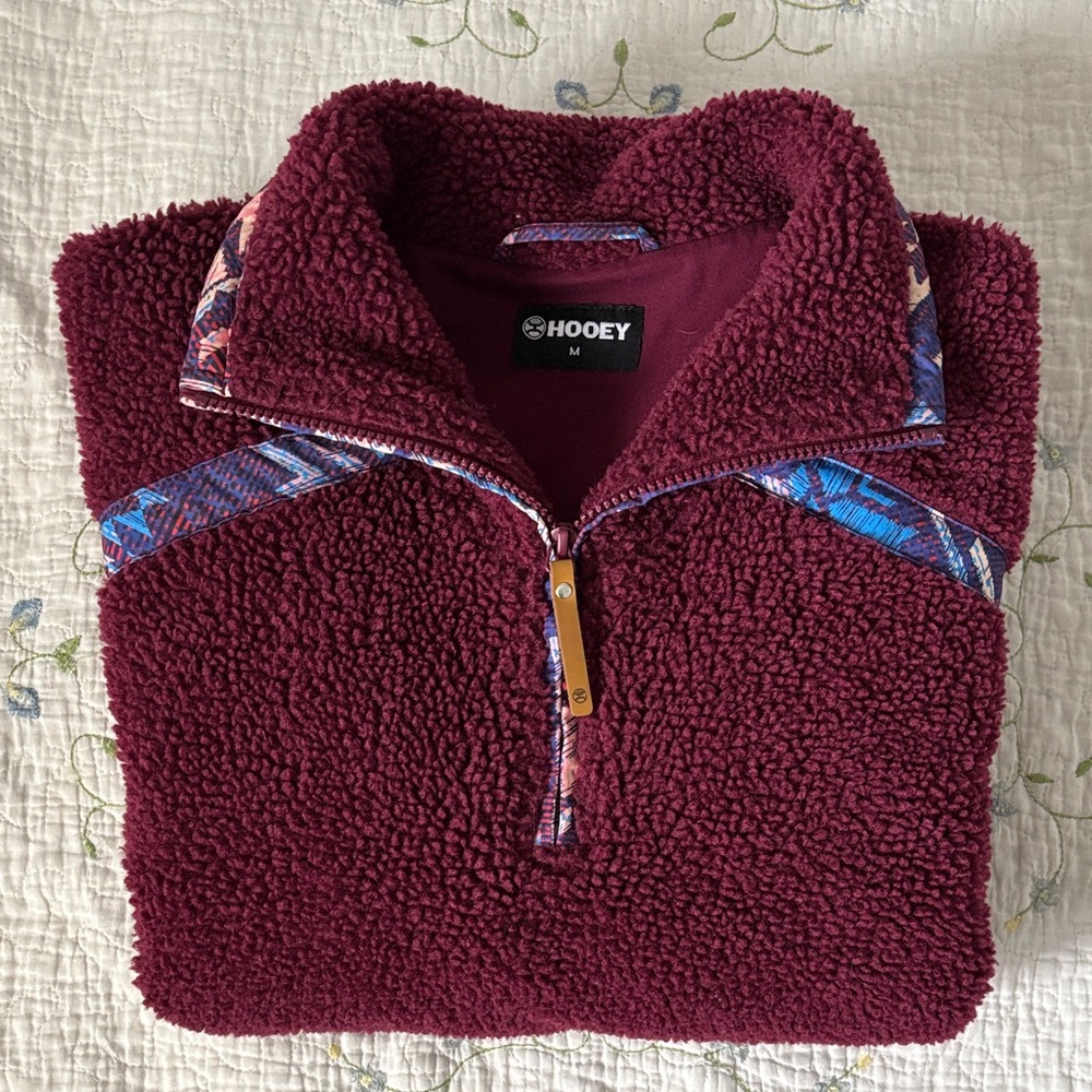 Hooey Ladies Medium Sherpa Pullover